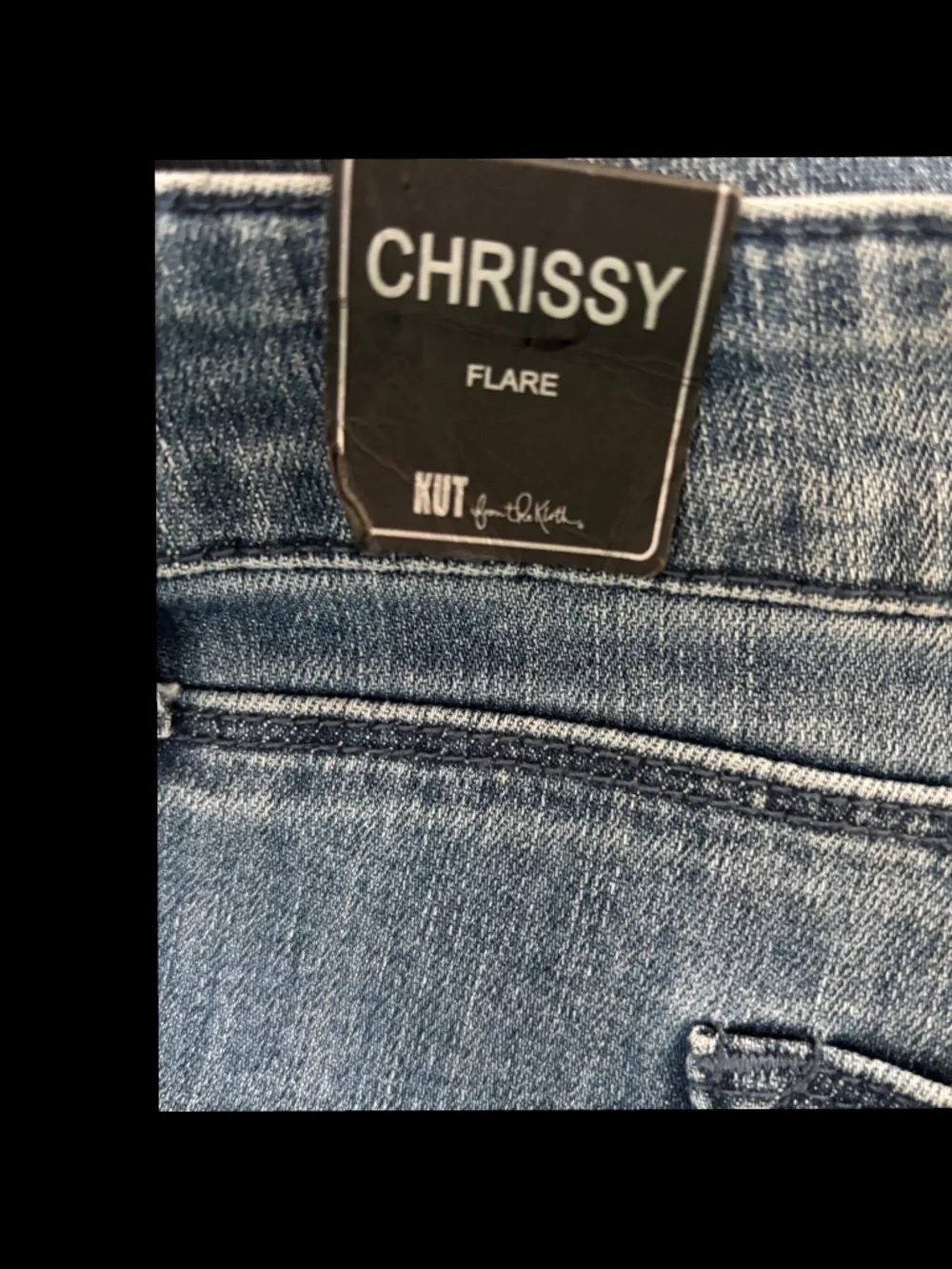 Kut From The Kloth Plus Size Chrissy Flare 5 Pocket Jeans Size 24W NWT - Picture 4 of 5